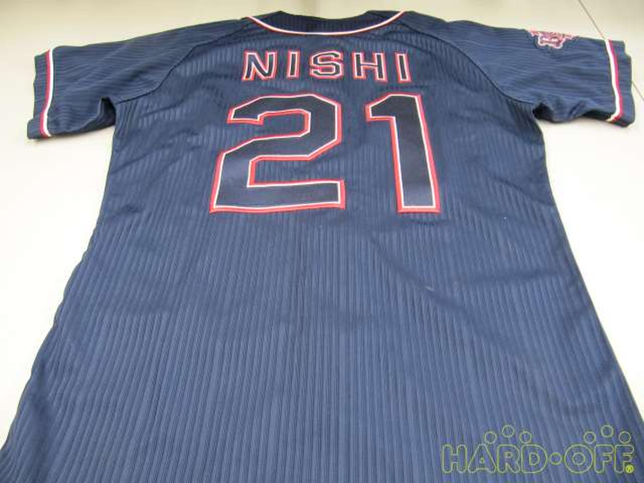 西投手のユニフォームです！