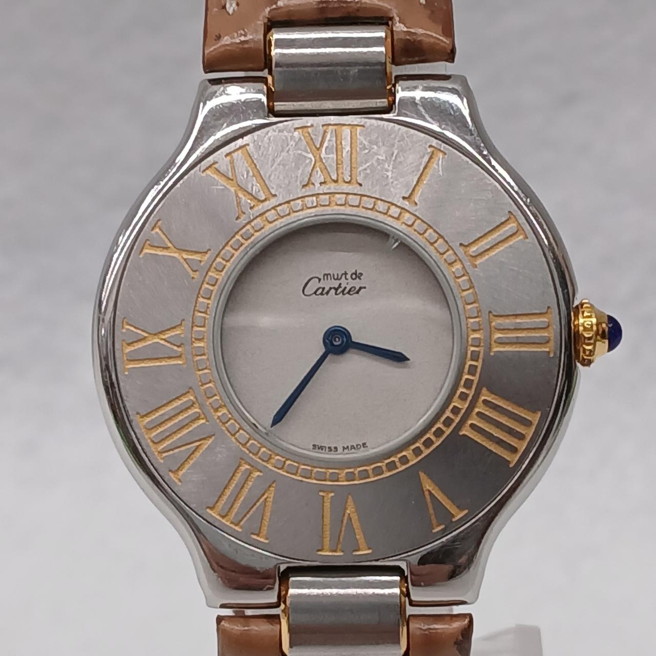 Cartier 腕時計 クォーツ　マスト21 CARTIER|マスト21 クォーツ|【ハードオフ公式通販】オフモール