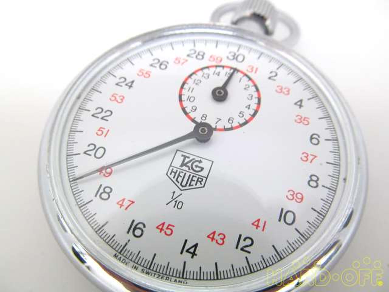 TAG HEUER タグホイヤー ストップウォッチ 手巻き メカニカル