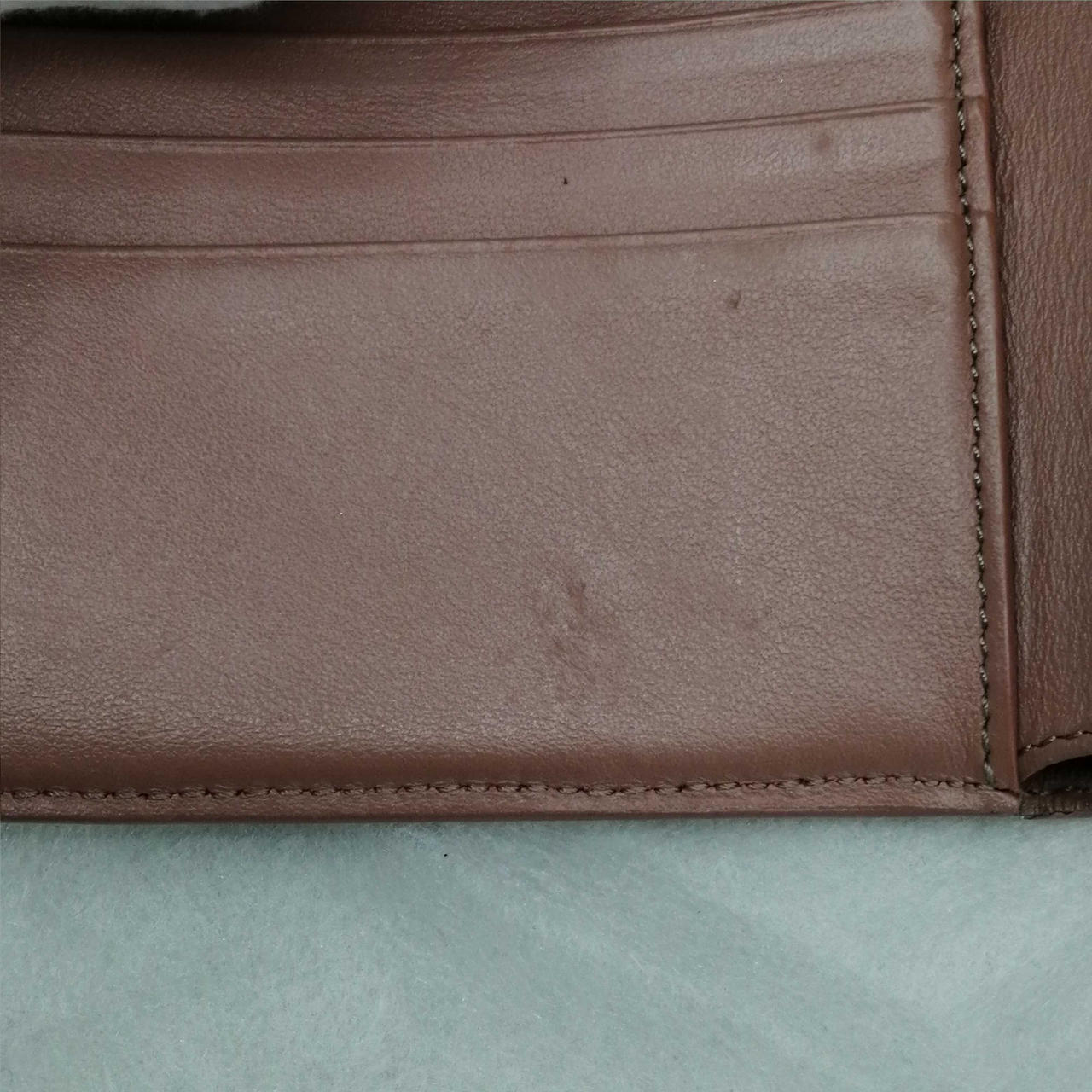 跡がついています