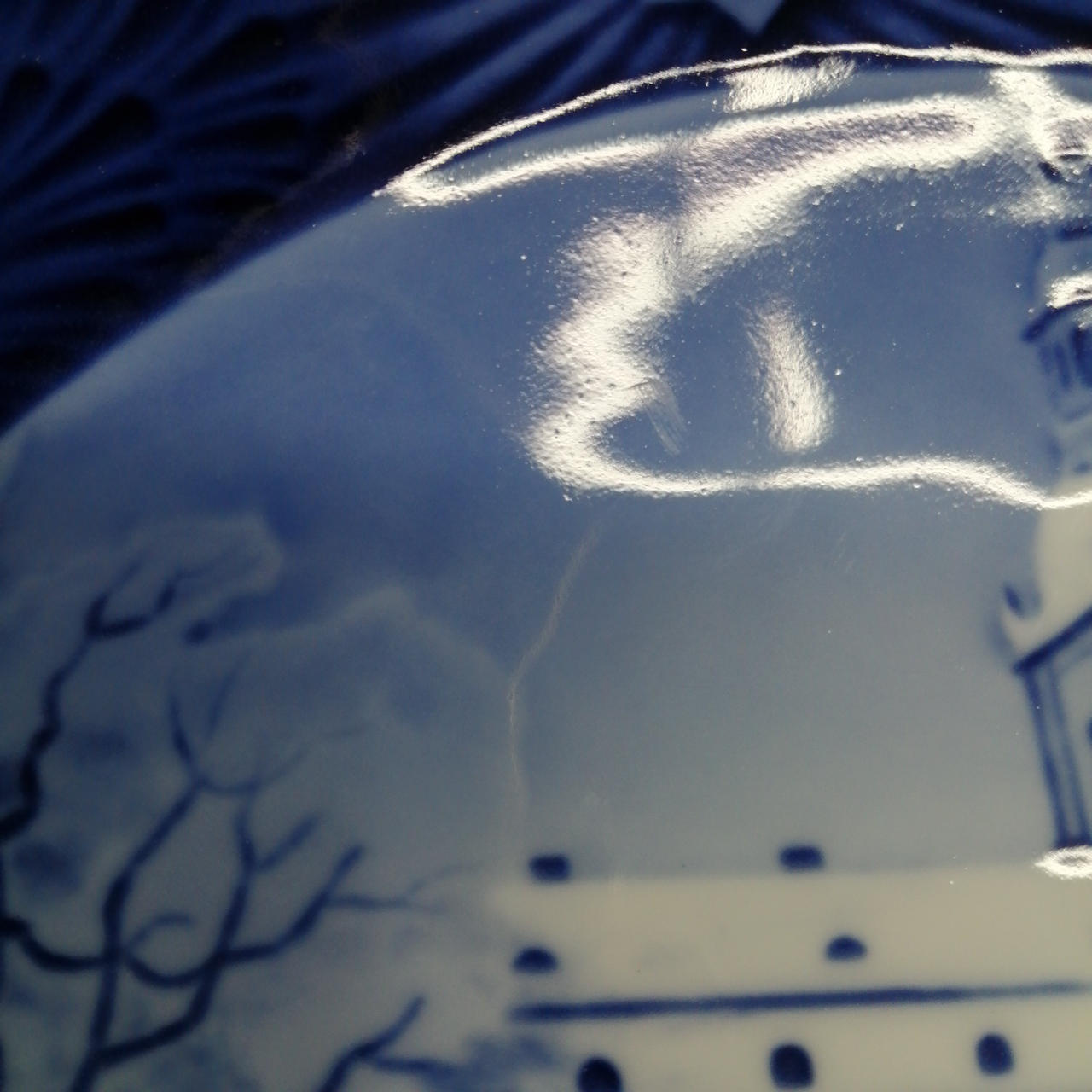 傷があります。