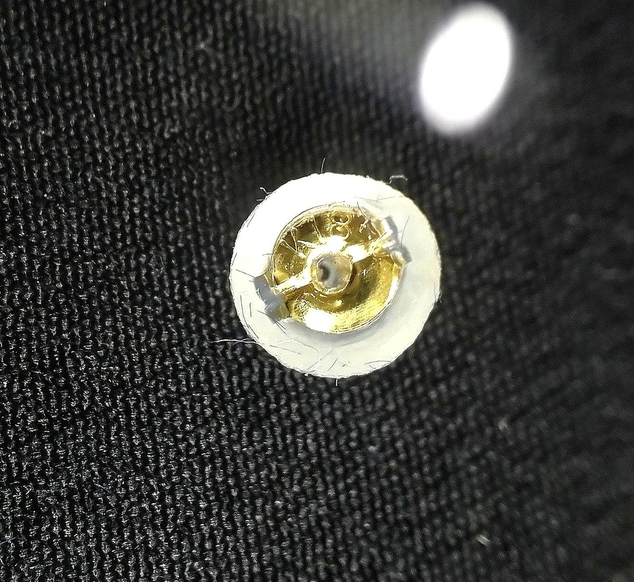 シリコン付き　K18刻印あり