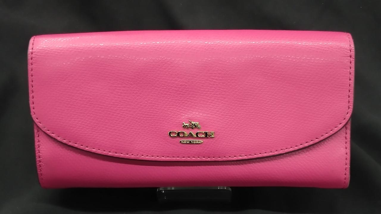 COACH 【新品】長財布【新品】ピンク コーチ COACH 財布 （ピンク） -ファッション通販 FASHION WALKER