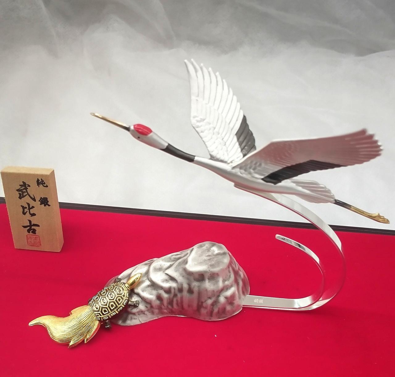 鶴全長約8.5cm