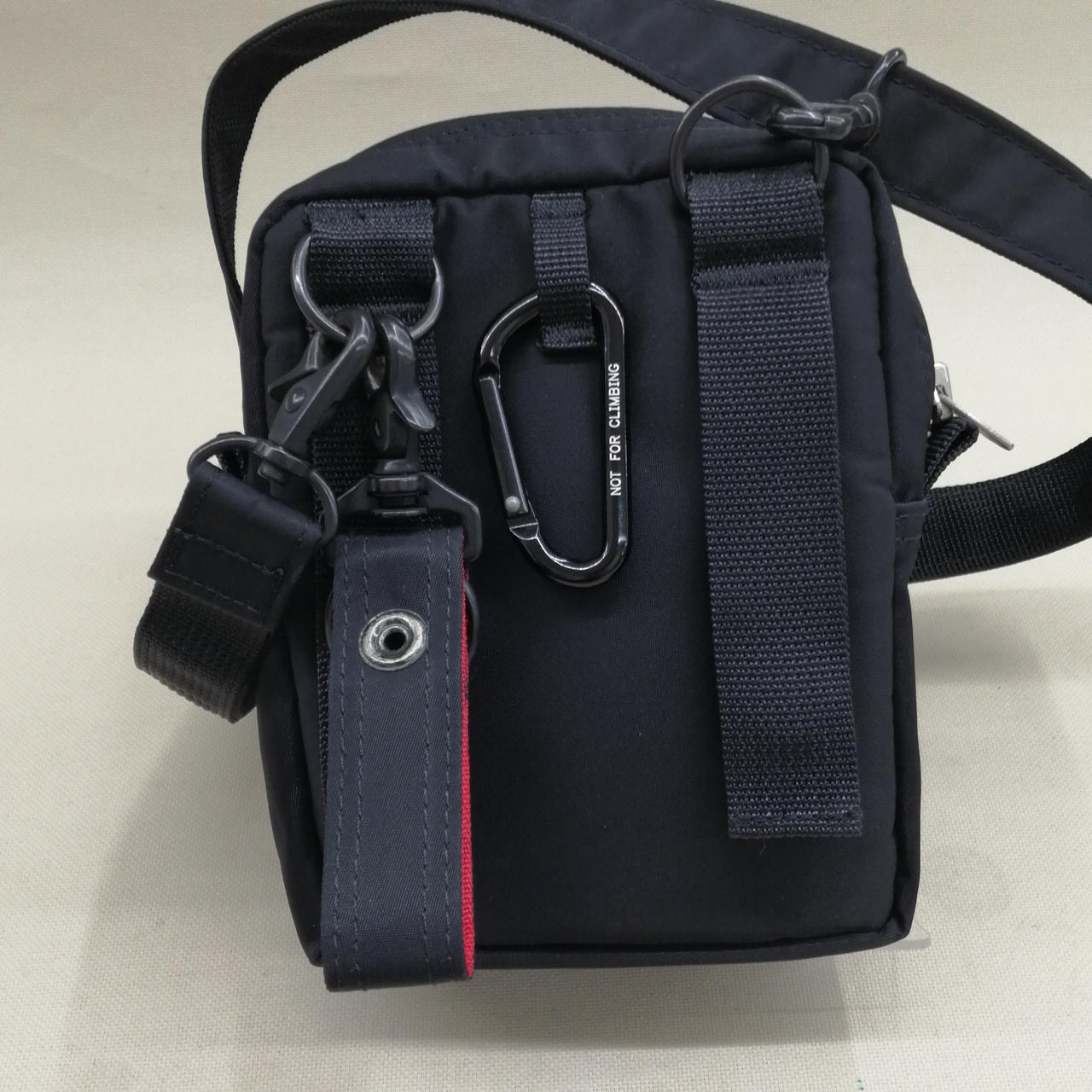 極美品⭐️PORTERポーター　ミニショルダーバッグ　フラップ付　黒 PORTER ポーター ミニショルダーバッグ L-fine ILS共同企画 383