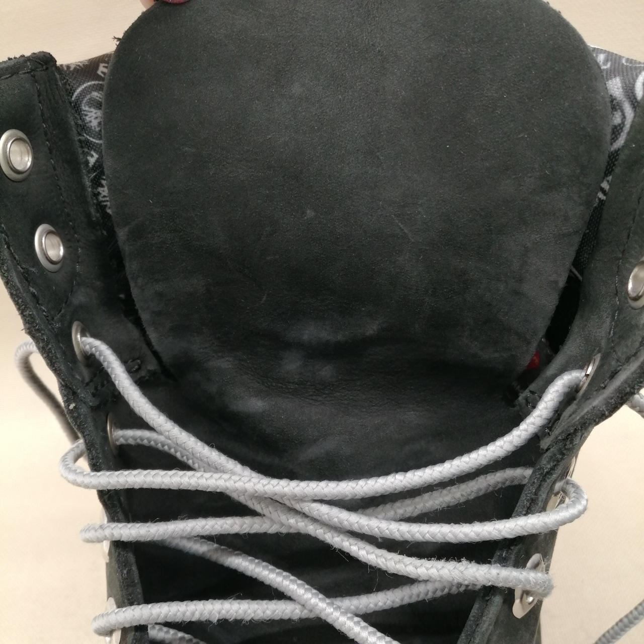 スエード生地傷み