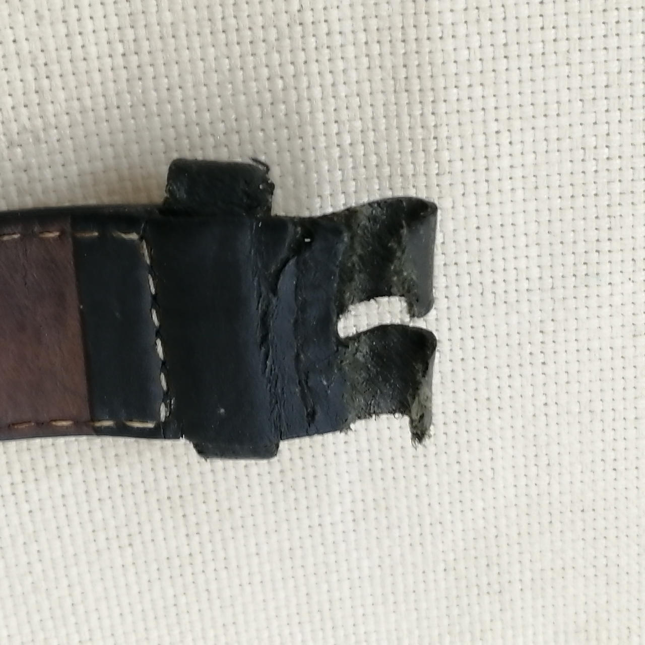 ベルト破れの状態