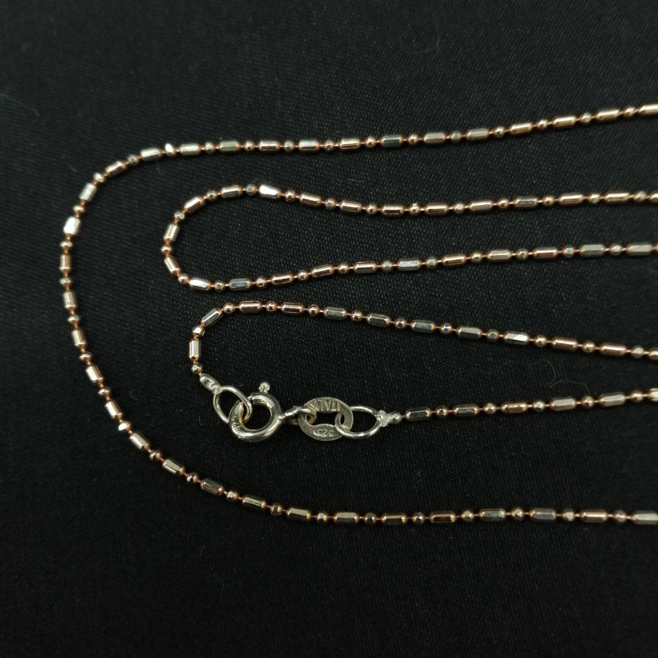 お値下げしました❣️シルバー925ネックレス★個性的 シルバー925 桜ネックレス [nc030-ns084-cs053-2mm] | スタイル