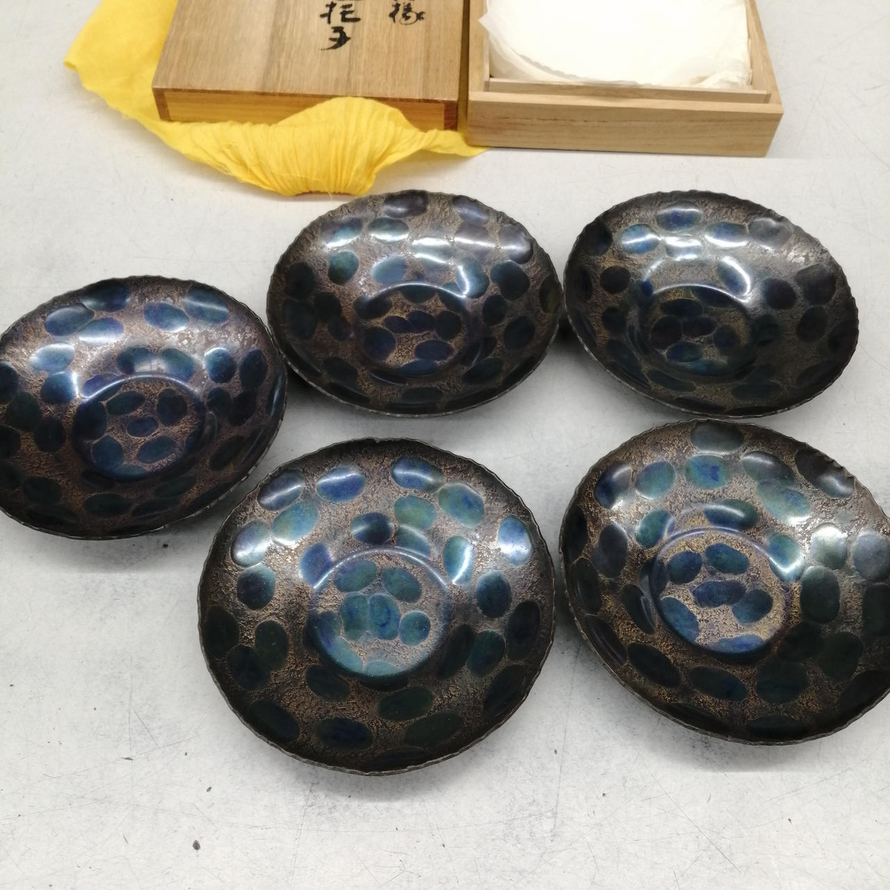 玉川堂|銅製茶托5枚|【ハードオフ公式通販】オフモール|1030240000016217