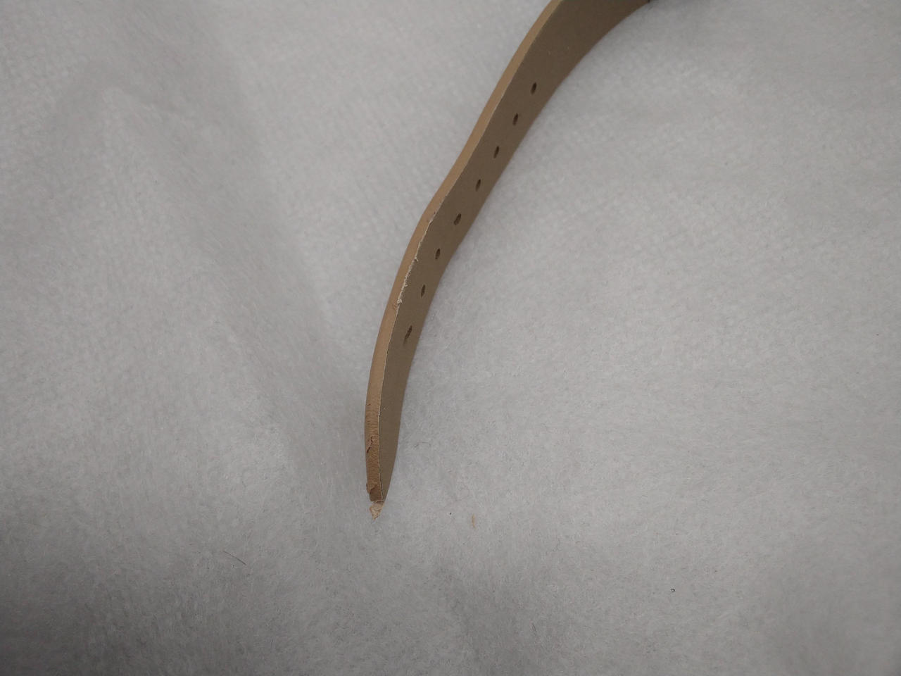 ベルト劣化あり