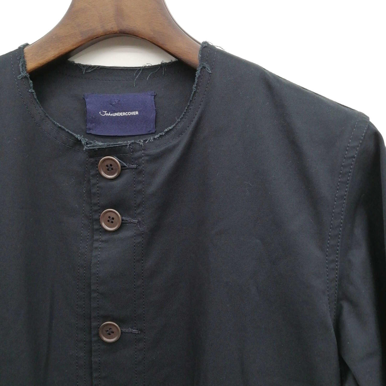 John UNDERCOVER 長袖シャツ グレー/ワインレッド John UNDERCOVER 長袖シャツ グレー/ワインレッド JohnUNDERCOVER