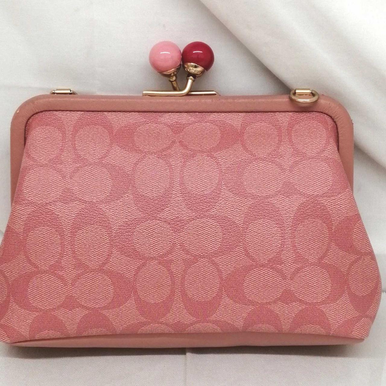 COACH がま口 ハンドバッグ 楽天市場】【バッグ】COACH コーチ シグネチャー がま口