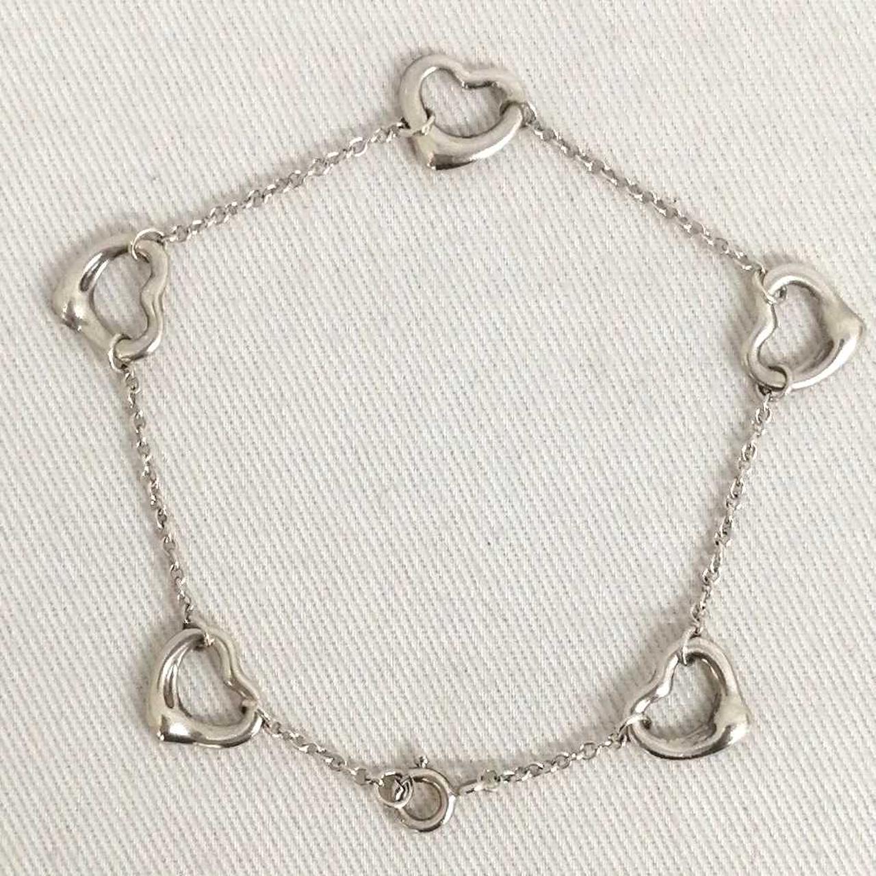 ティファニー(TIFFANY&CO.)|5連オープンハートブレスレット