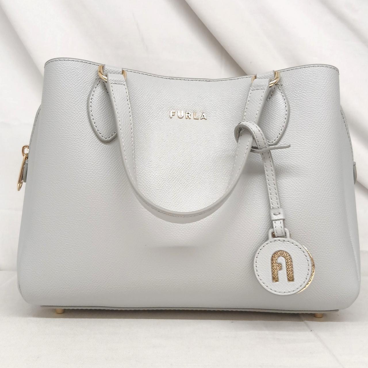 超美品☆FURLA バッグ トートバッグ オニキス×ネロ 2way FURLA|2WAYトートバッグ|【ハードオフ公式通販】オフモール