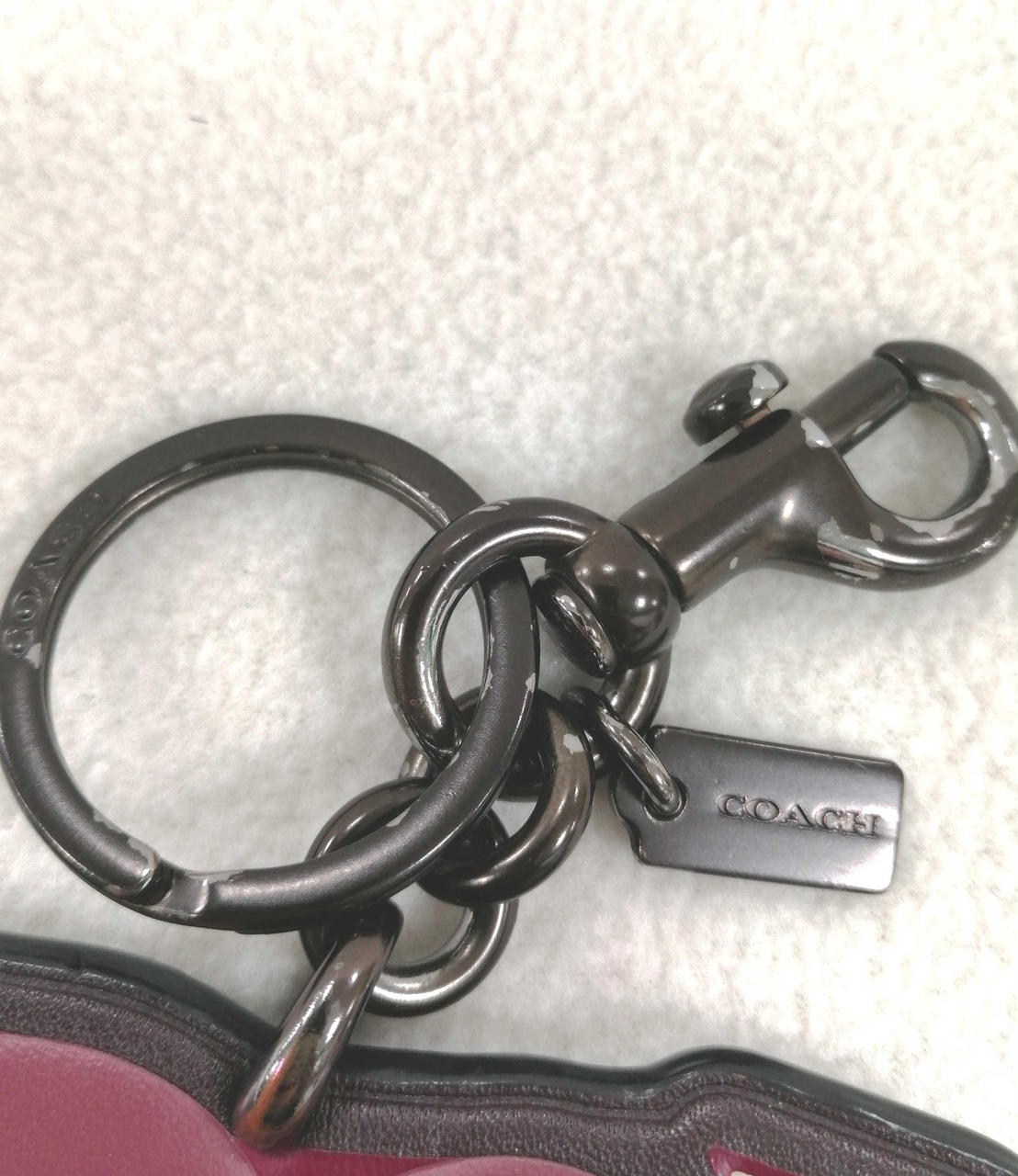 金属部分ハゲあり