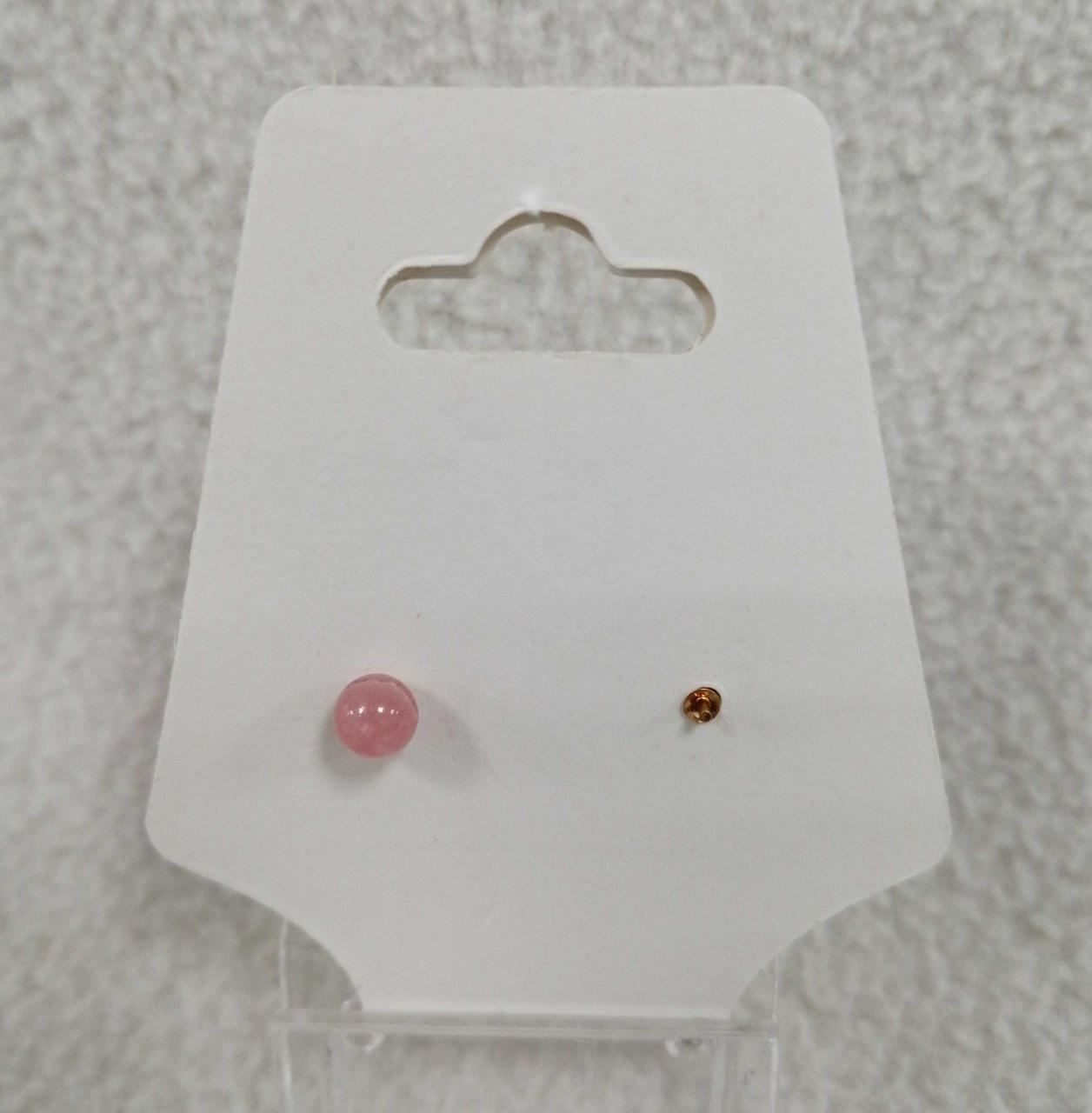 ピンク石　片方無し