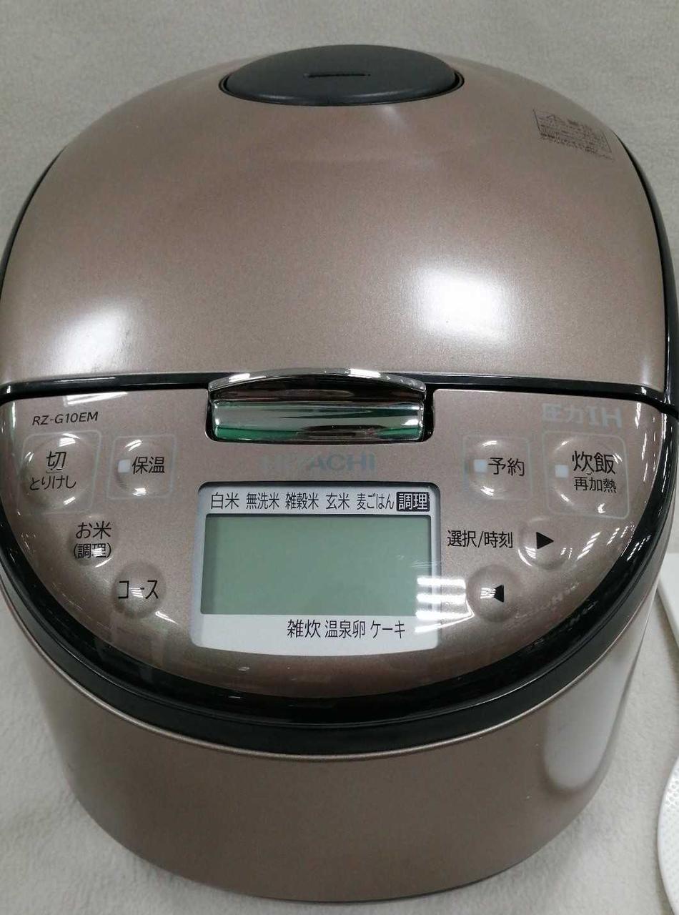 IH炊飯器 シルバー デジタル表示 ヒタチセイサクショ(HITACHI)|IHジャー炊飯器|【ハードオフ公式通販