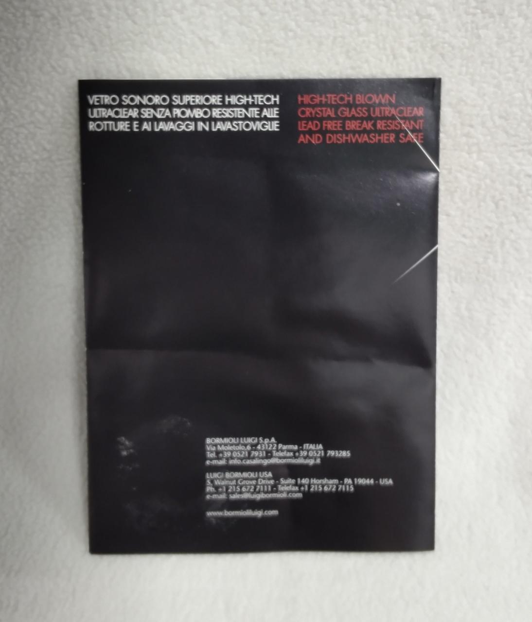 パンフレット汚れ・折れ曲がりあり