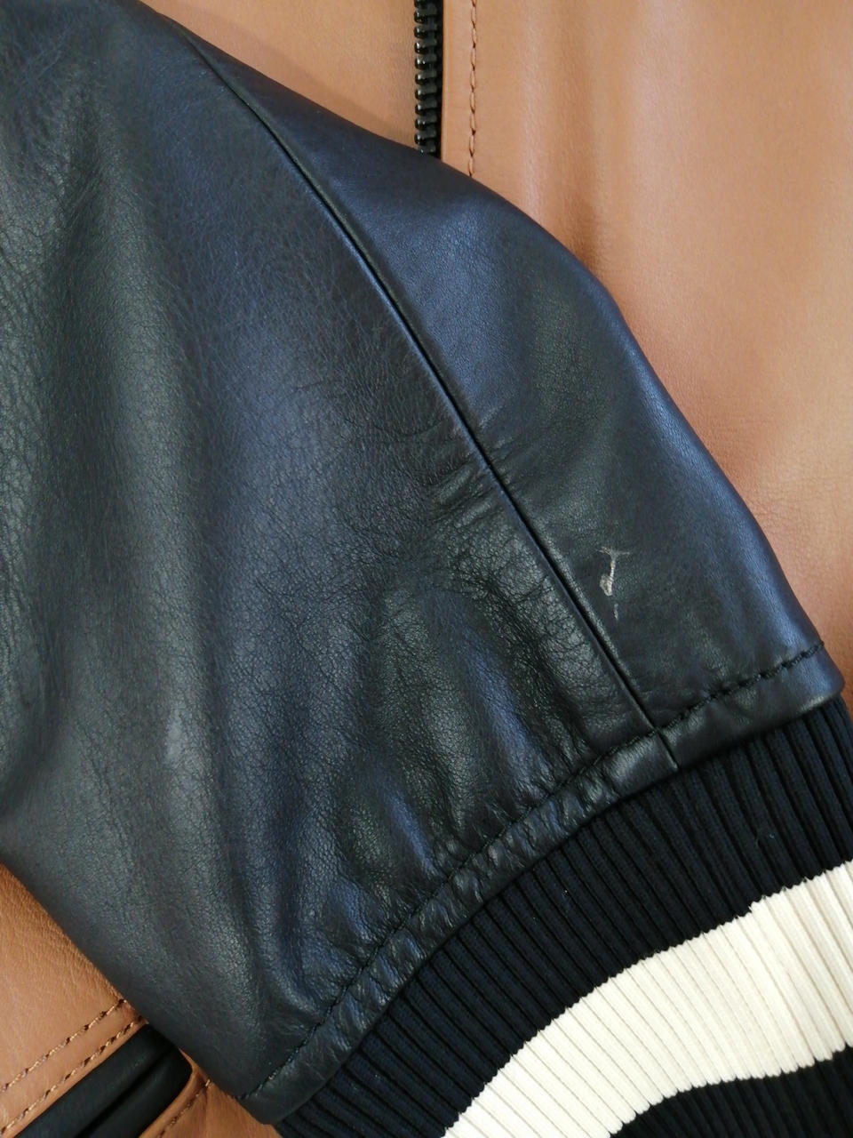 希少美品 COACH コーチ メンズ レザージャケット 新品タグ付き　M KAWASAKI コーチジャケット スタッフ レーシングジャケット レア