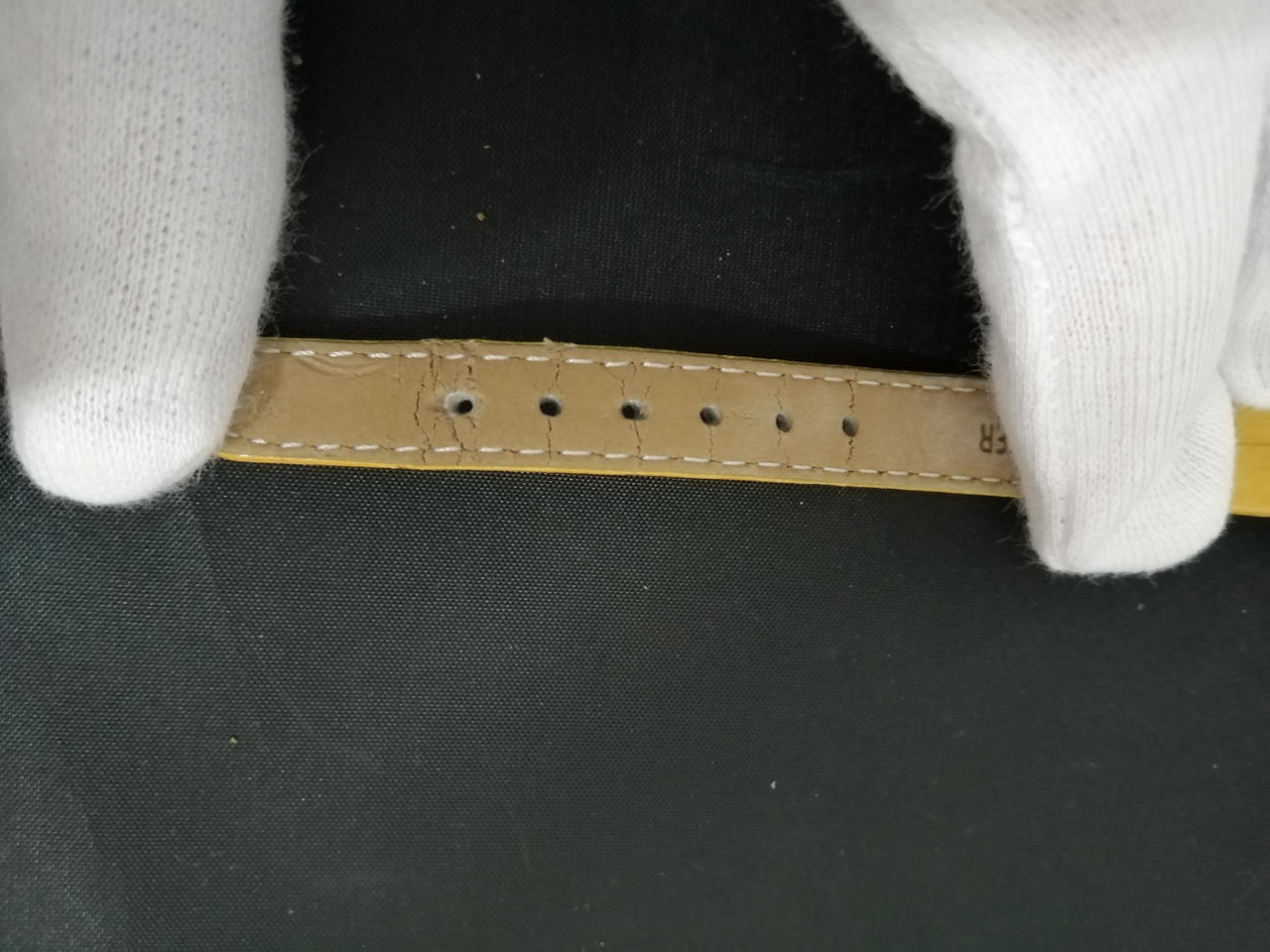 ベルト劣化してます