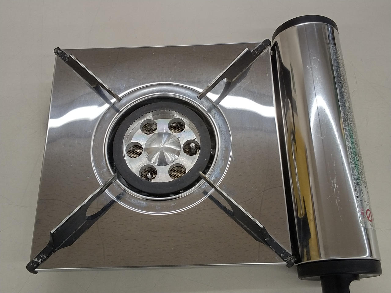 五徳支え部使用感あり