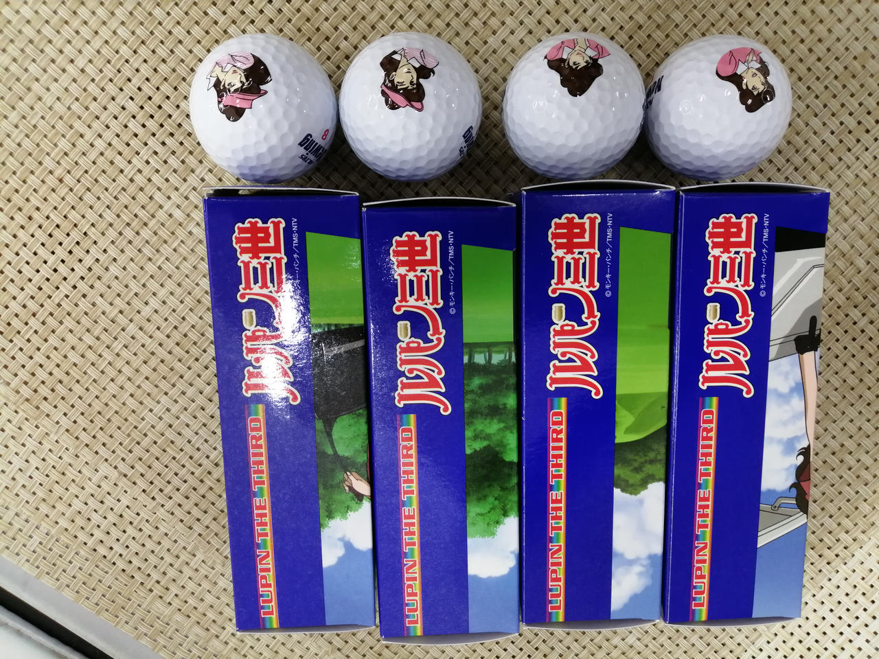 ゴルフボール ルパン三世 峰不二子