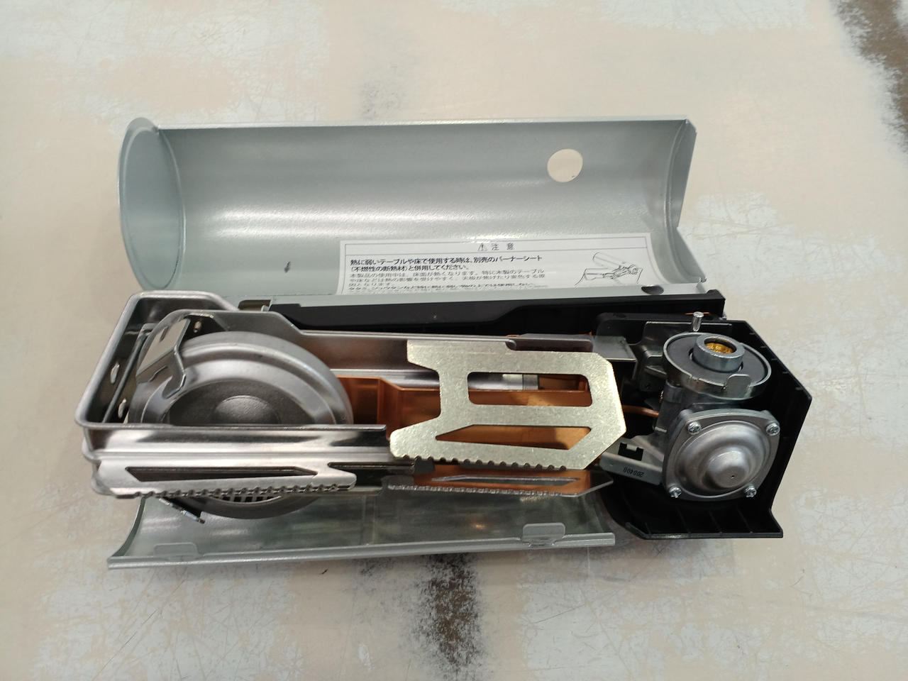  peak  & CAMP バーナー(SL) 新品・未使用 GS-600BK.jpg