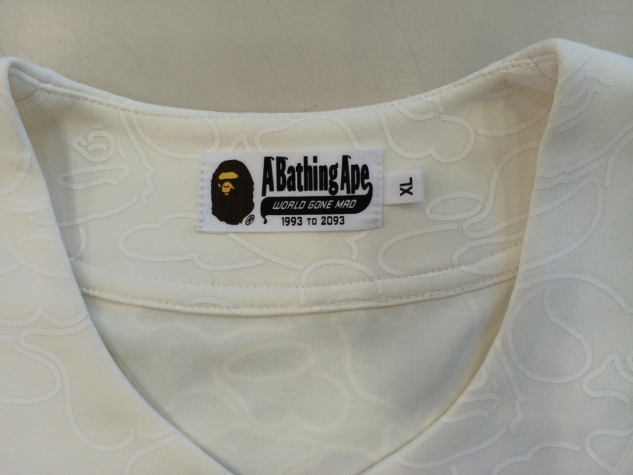レア極美品！！ア・ベイシング・エイプ　　　　　　ベースボールシャツ　　サイズL アベイシングエイプ(A BATHING APE)|ベースボールシャツ|HARDOFF