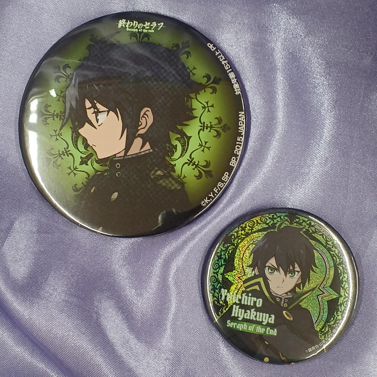 BANDAI|缶バッジ 終わりのセラフ 百夜優一郎|HARDOFFオフモール