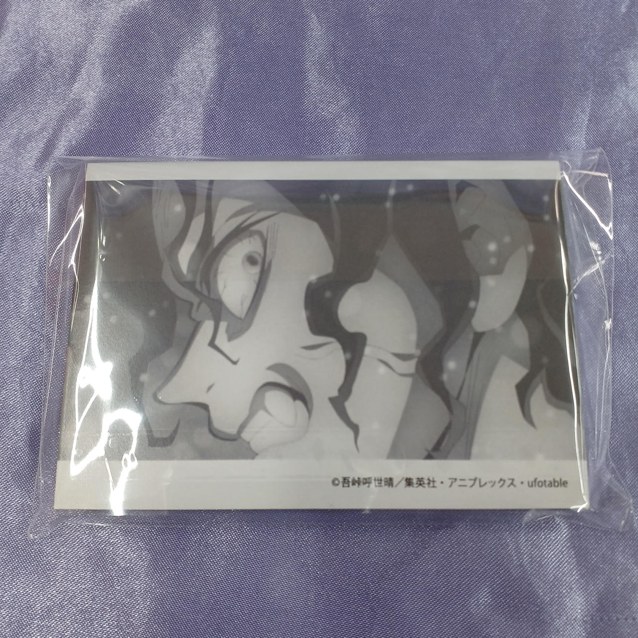 箱とのスレ防止のため、袋に入れました。
