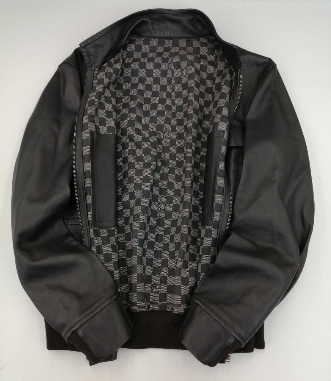 LOUIS VUITTON|ダミエレザージャケット|HARDOFFオフモール