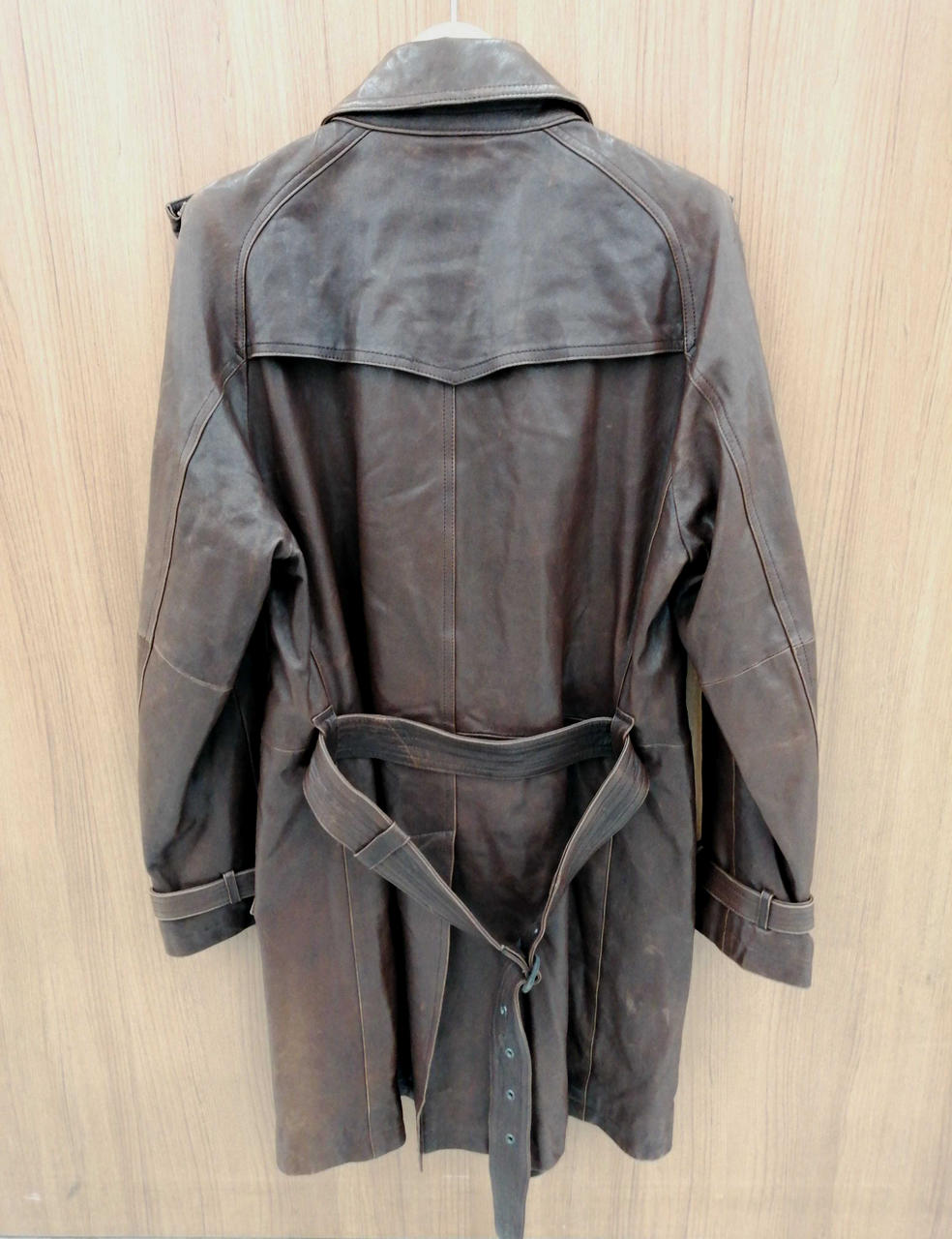 バーバリー　レザーコート 中古・古着通販】BURBERRY BLACK LABEL (バーバリーブラックレーベル