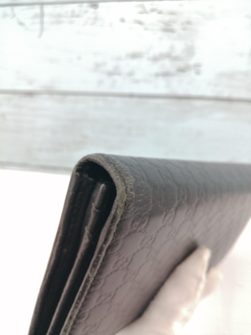 すり減っています。