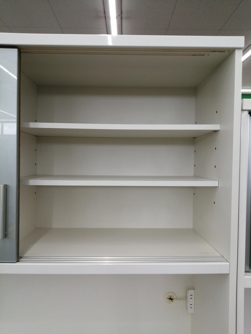 松田家具|食器棚 Nクラッチレンジ ホワイト|HARDOFFオフモール（オフモ