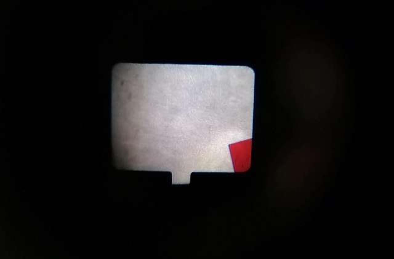 実際はもっと塵あり他映りこんでます