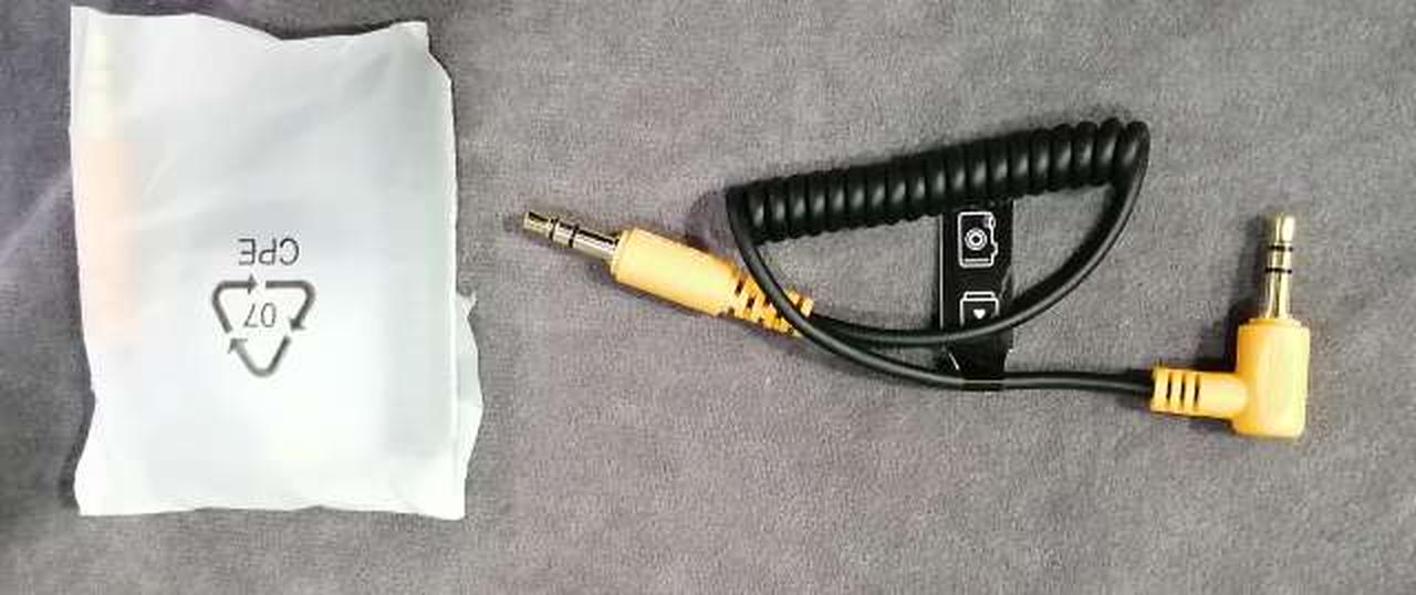 ミニプラグオーディオケーブル×2