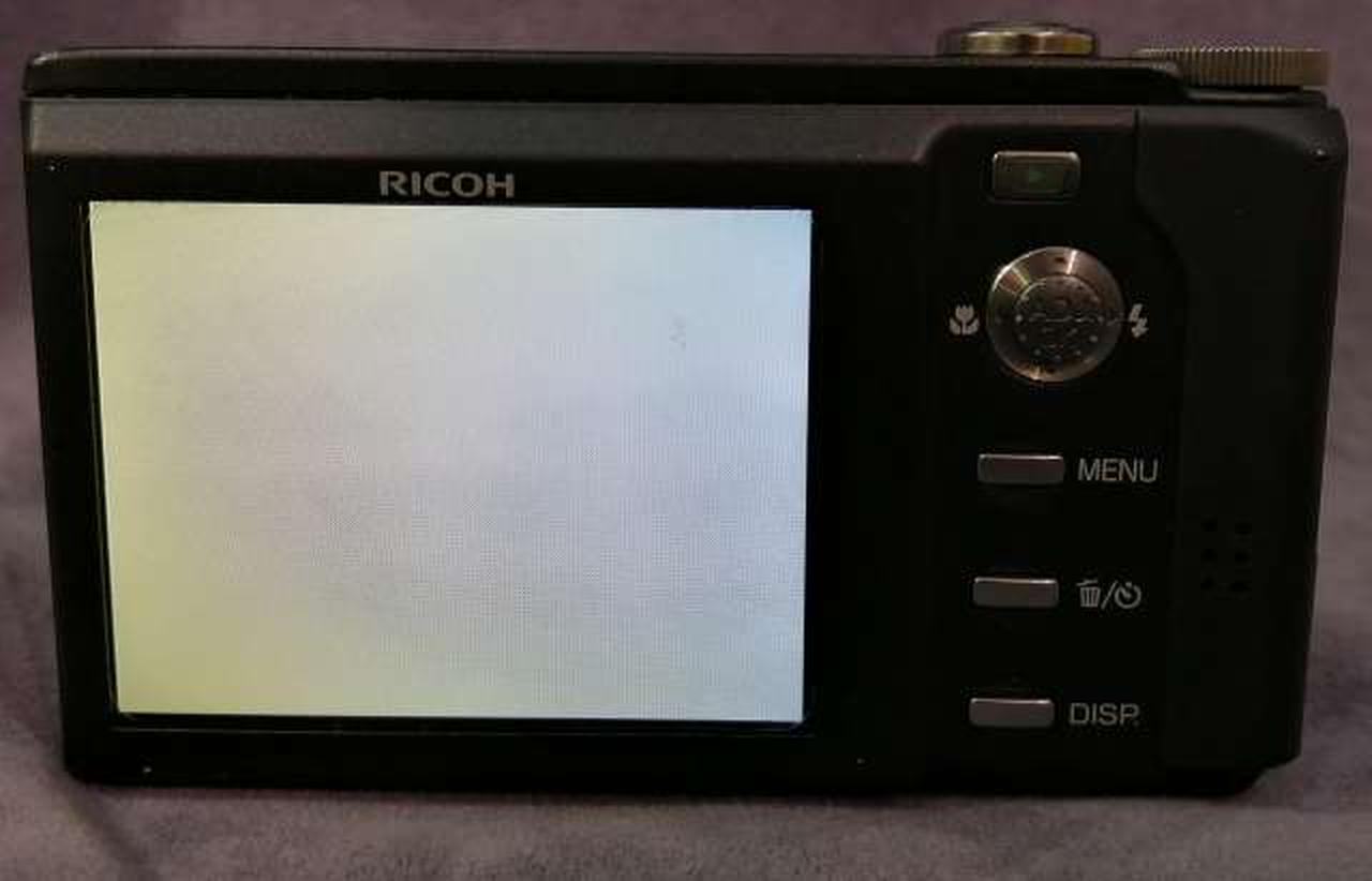 液晶画面変色あり