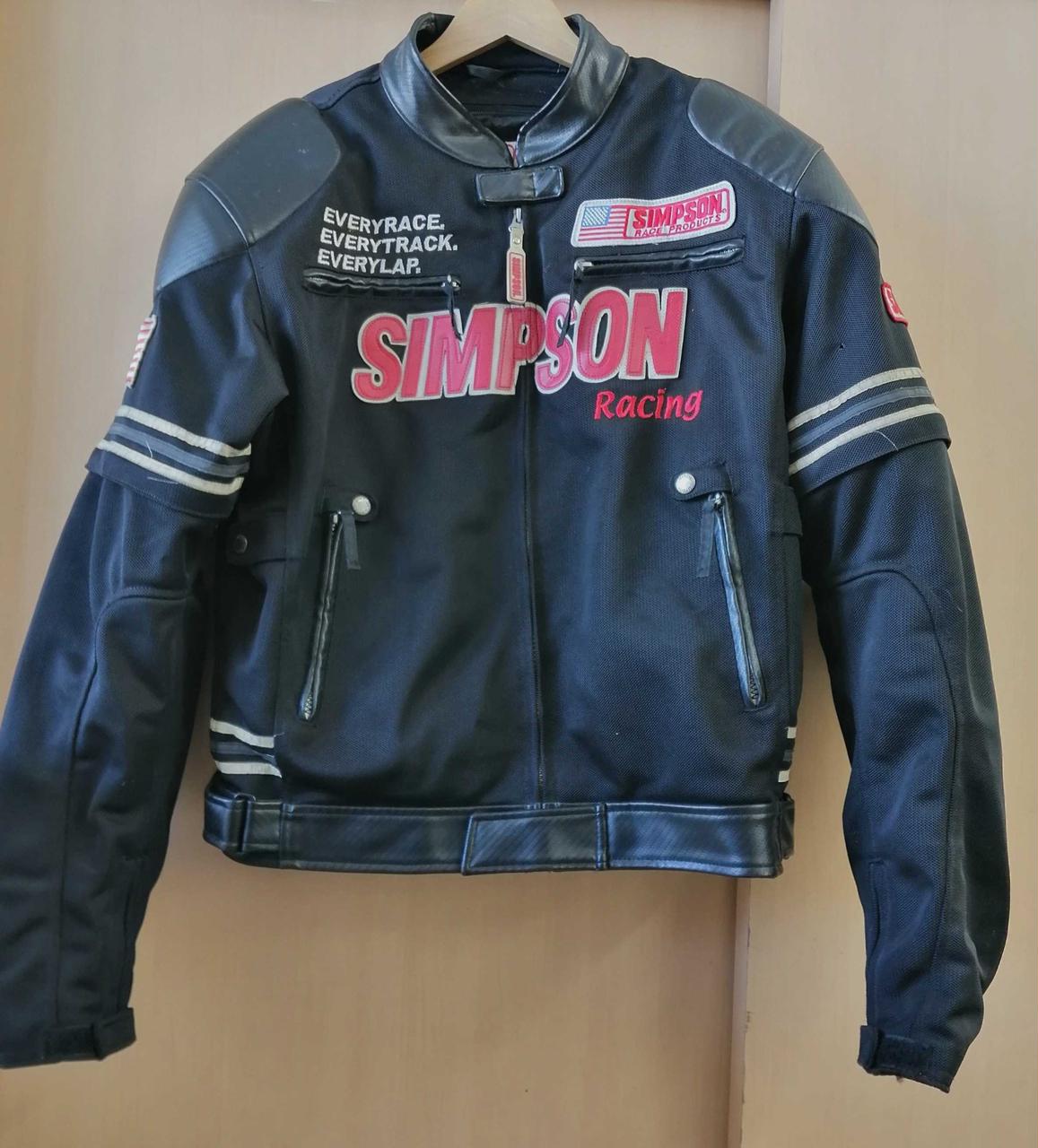 極美品！SIMPSON レザージャケット　ライダースジャケット　シングル SIMPSON|ライダースジャケット|HARDOFFオフモール（オフモ