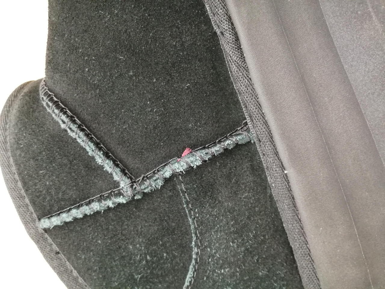 赤糸混じってます