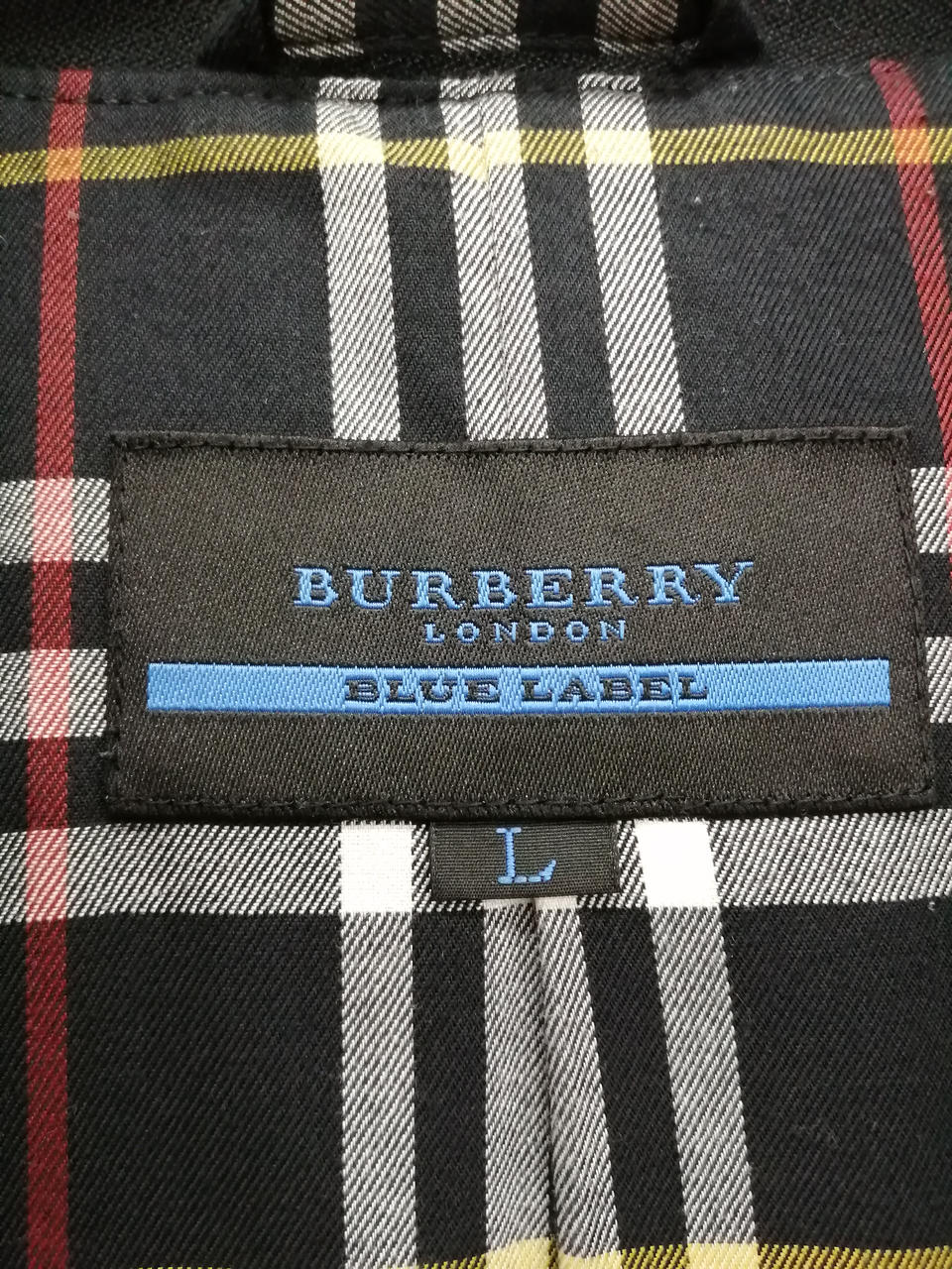 BURBERRY BLUE LABEL ブラックウールジャケット BURBERRY BLUE LABEL|ジャケット|HARDOFFオフモール（オフモ