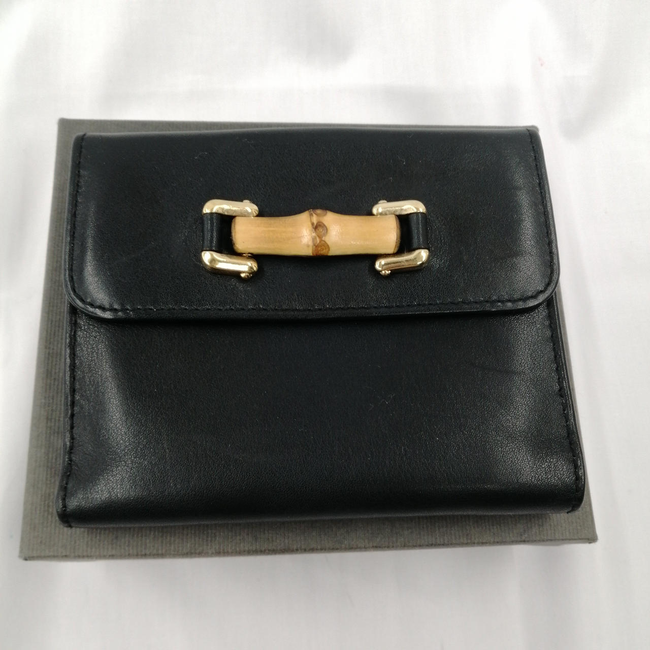 グッチ(GUCCI)|バンブー二つ折り財布|HARDOFFオフモール（オフモ