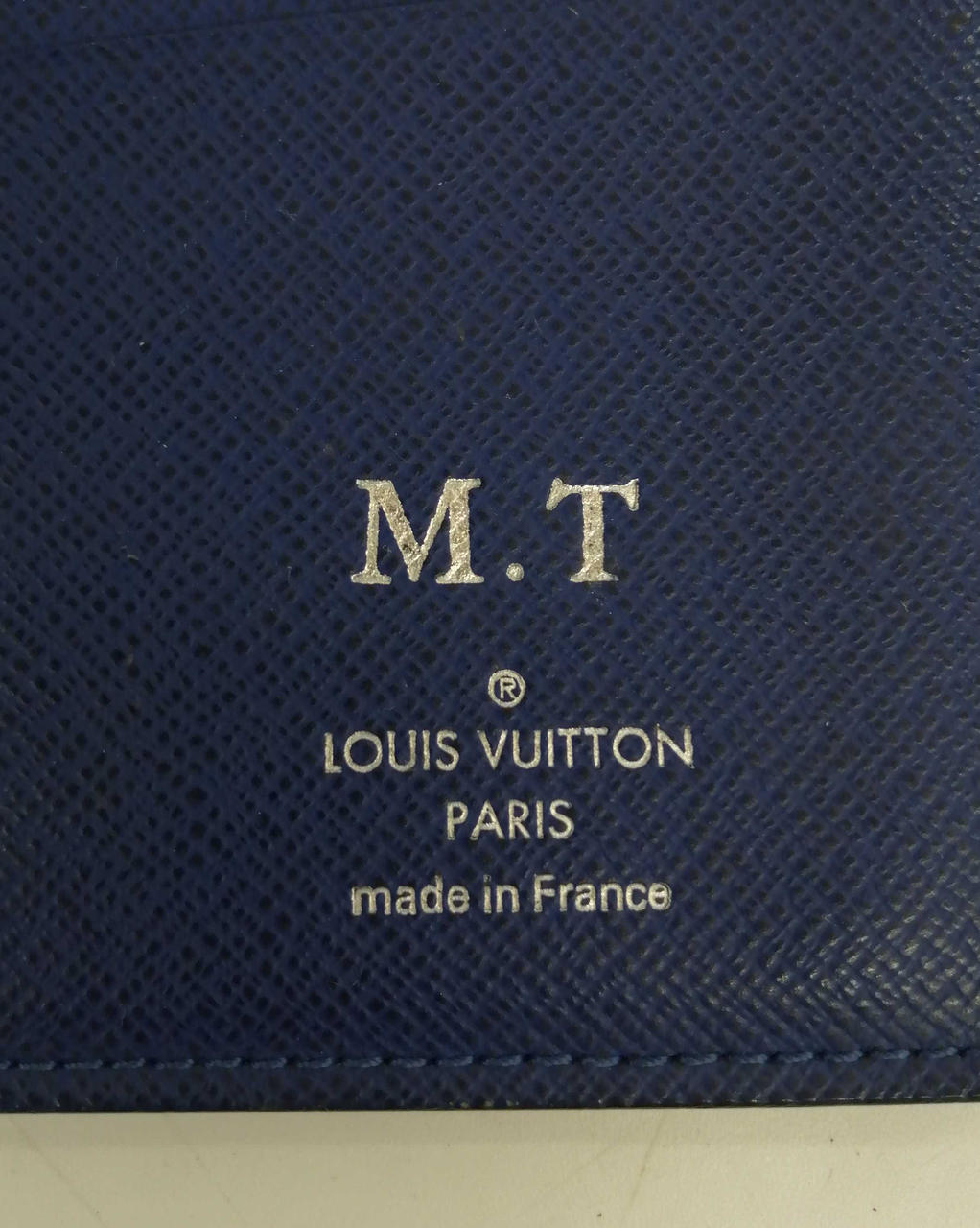 イニシャル入り