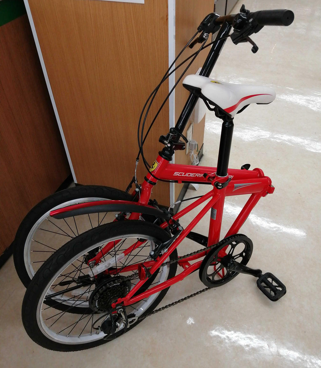 393 フェラーリ Ferrari 折りたたみ自転車 20インチ 393 フェラーリ Ferrari 折りたたみ自転車 20インチ