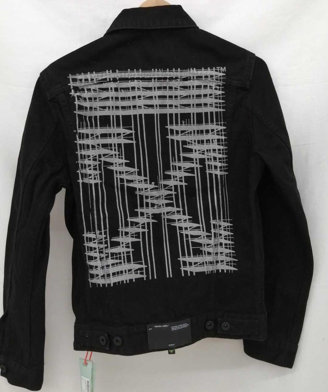 Off-White バックアロープリントデニムジャケット OFF WHITE|バックアローデニムジャケット|HARDOFFオフモール