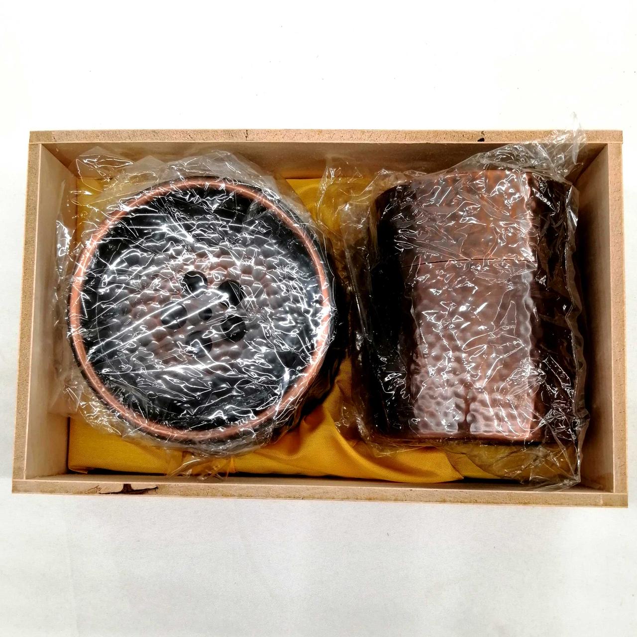 茶器バーゲン　　　　茶道具　　　　　　銅製品　漆黒 茶器バーゲン 茶道具 銅製品 漆黒