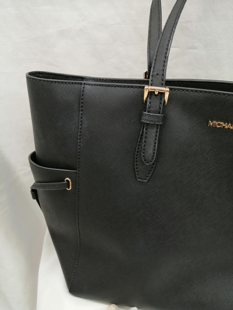 最終値下げ MICHAEL KORS 黒 バッグ 新品未使用 マイケルコース(MICHAEL KORS)|トートバッグ|HARDOFFオフモール