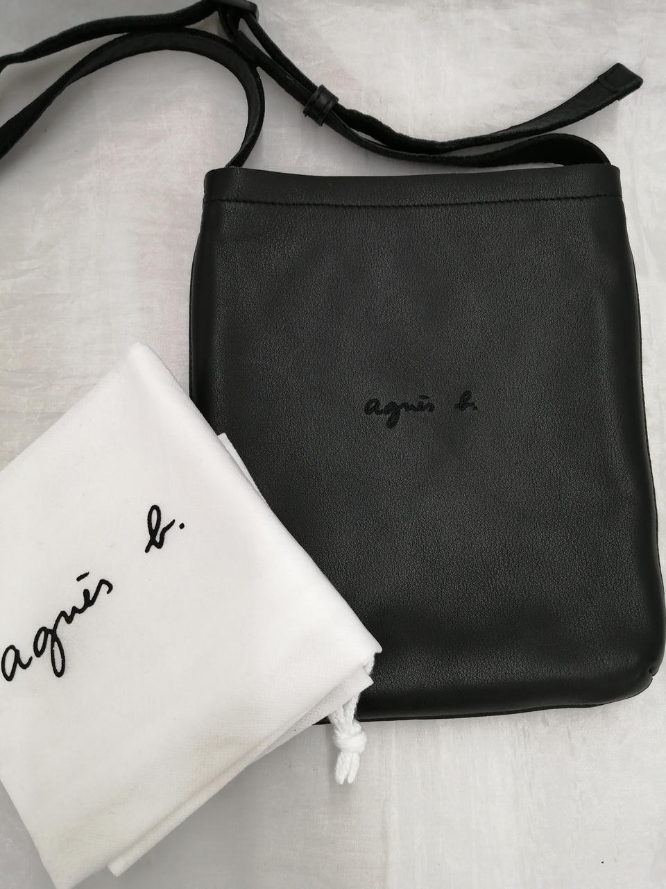 【美品】agnes b. 3wey ショルダーバッグ 希少♪ギフト♪【国内発送☆agnesb】NS08M-03 ショルダーバッグ