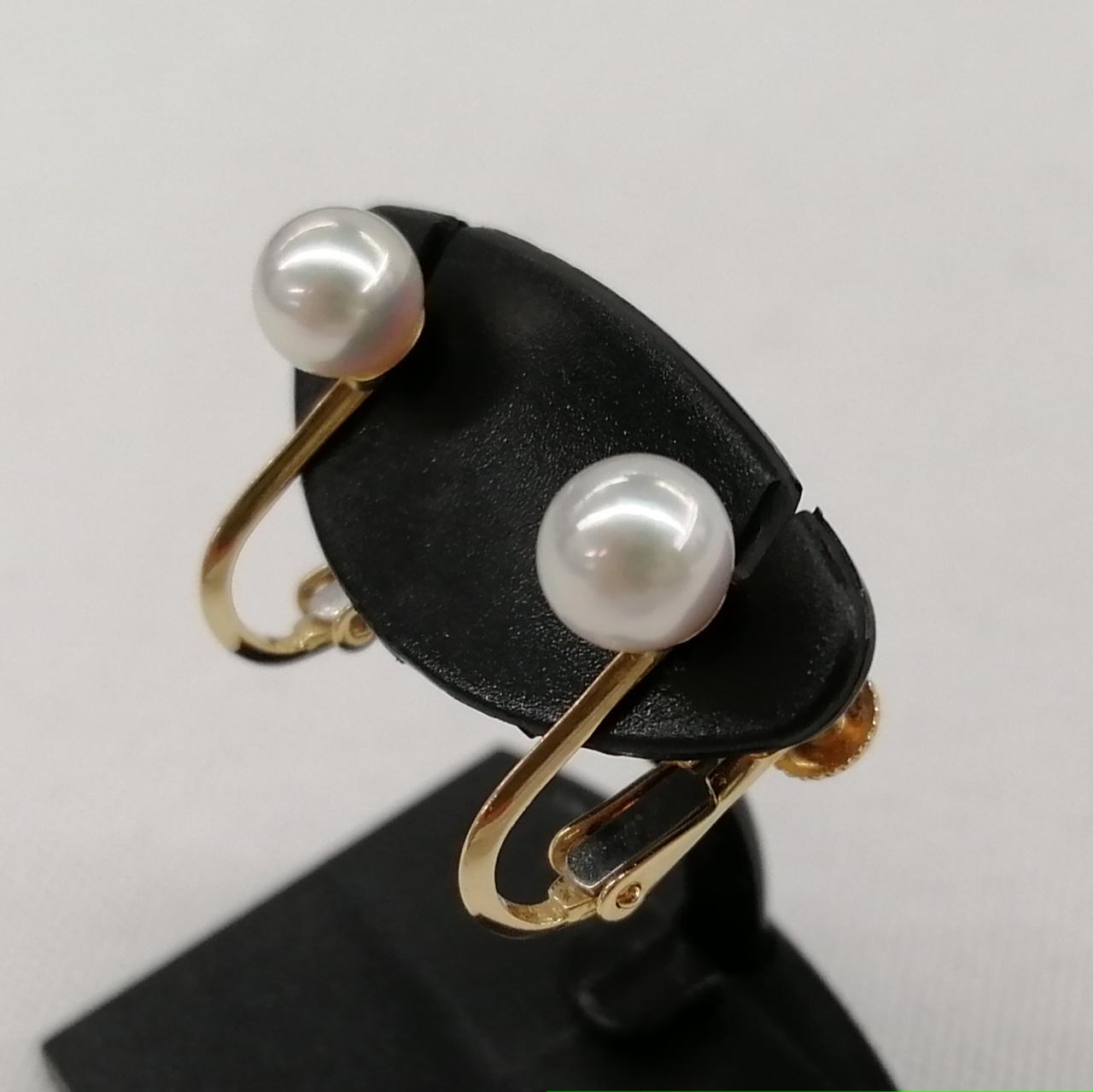 K18 イヤリング K18 イヤリングワイヤーバネ ブラ シリコン付 - アサオ工芸