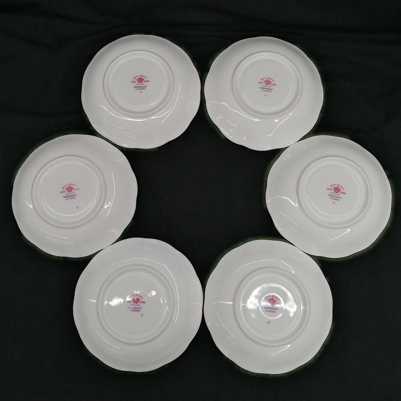 ソーサー　底全てキズ汚れあり