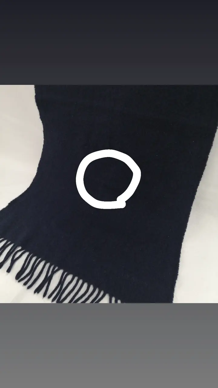 毛が無い部分あり